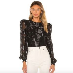 House of Harlow 1960 x Revolve Emiliana Puff Sleeve Top